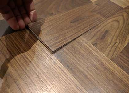 A well machined floor will fit tightly together