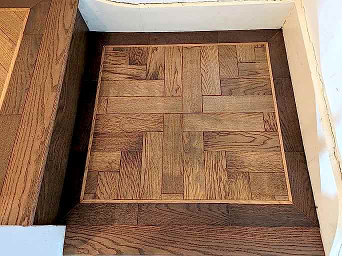 A distinctive medallion feature was designed on the first staircase #CraftedForLife