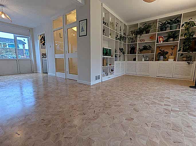 The natural beauty of end grain flooring #CraftedForLife