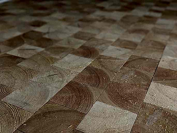 The surface of the floor is given a unique texture #CraftedForLife