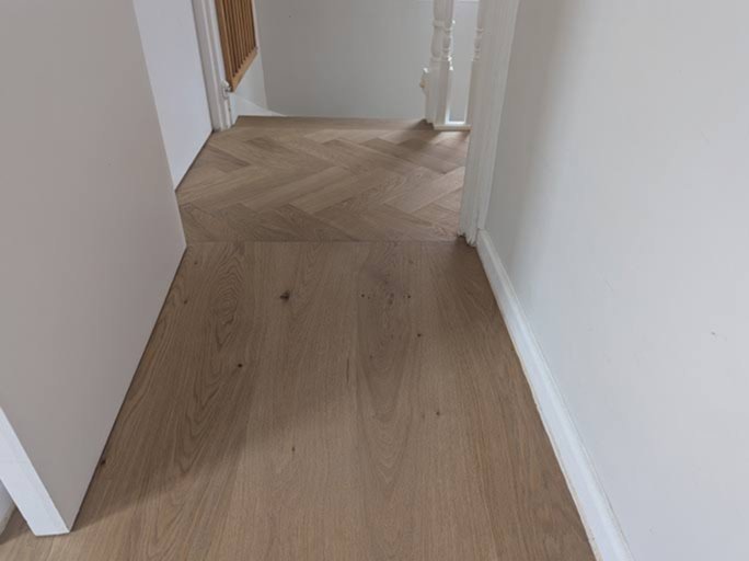 We added warmth and continuity throughout the upper floors #CraftedForLife