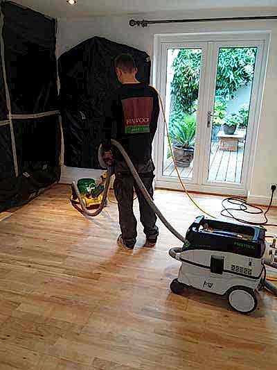 Fin Wood team working